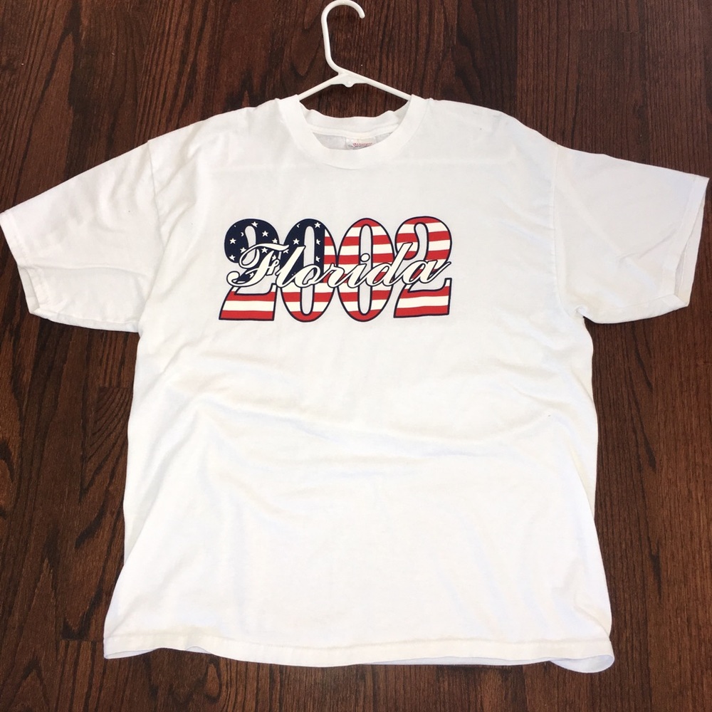 White Hanes “2002” Florida T-shirt